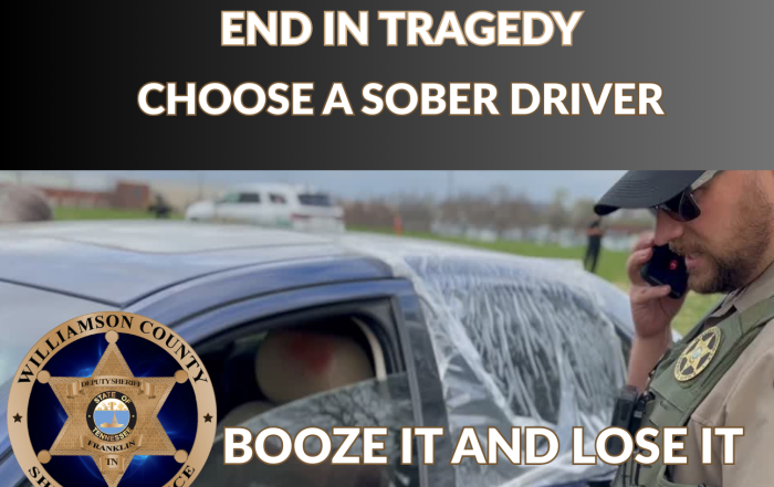 Dont let your holiday end in tragedy - Booze IT