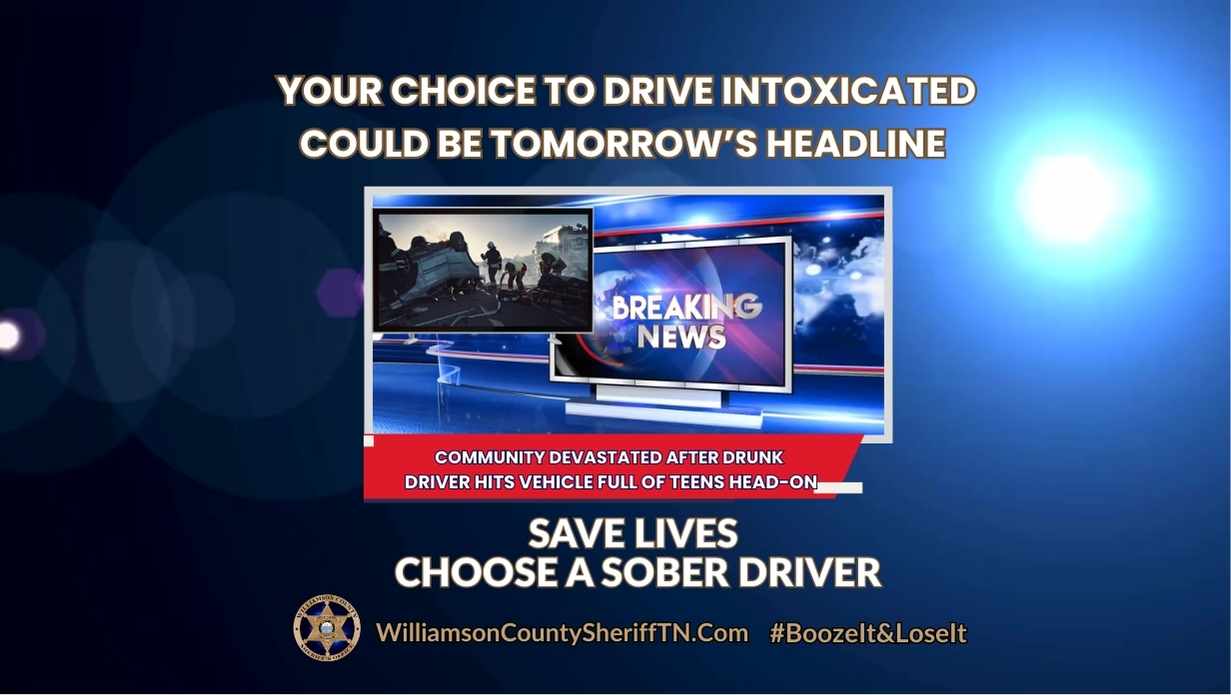 Sober drivers make it home. Drunk drivers make the news.