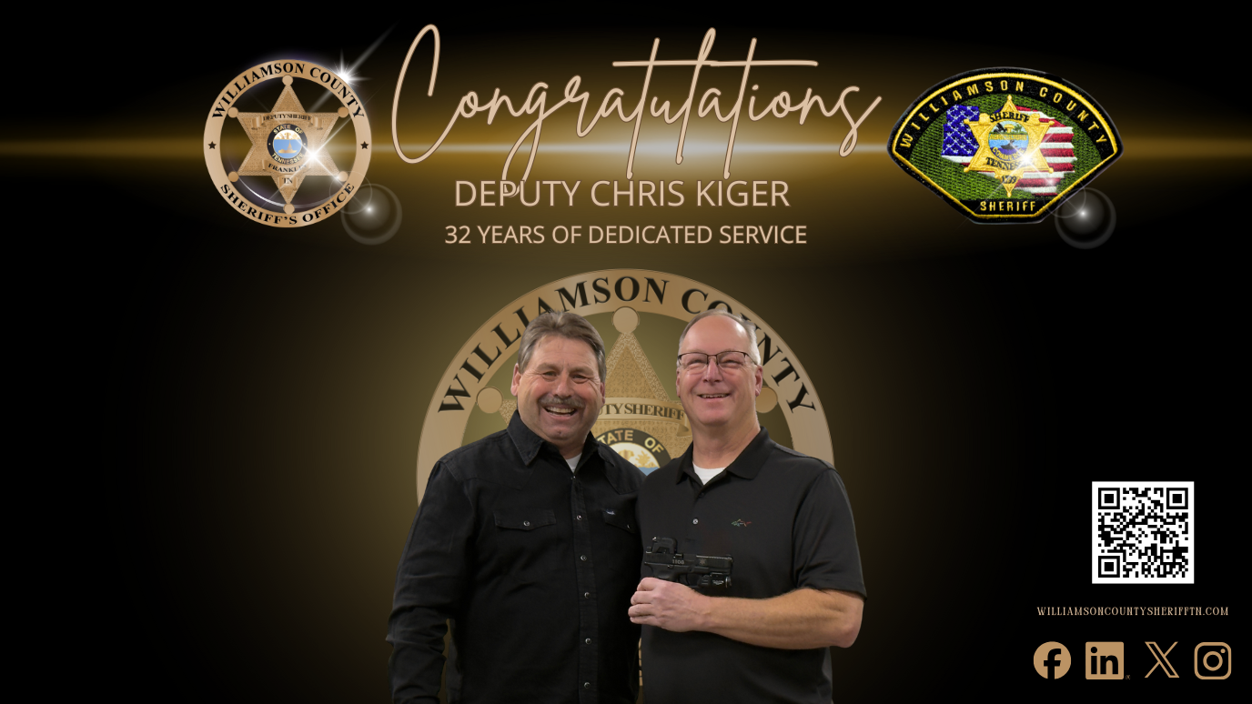 Kiger Retirement 2025