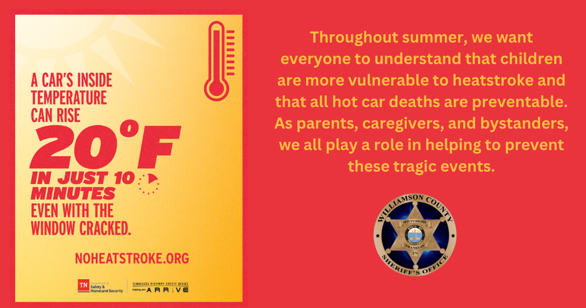 Heatstroke Prevention Post 070926